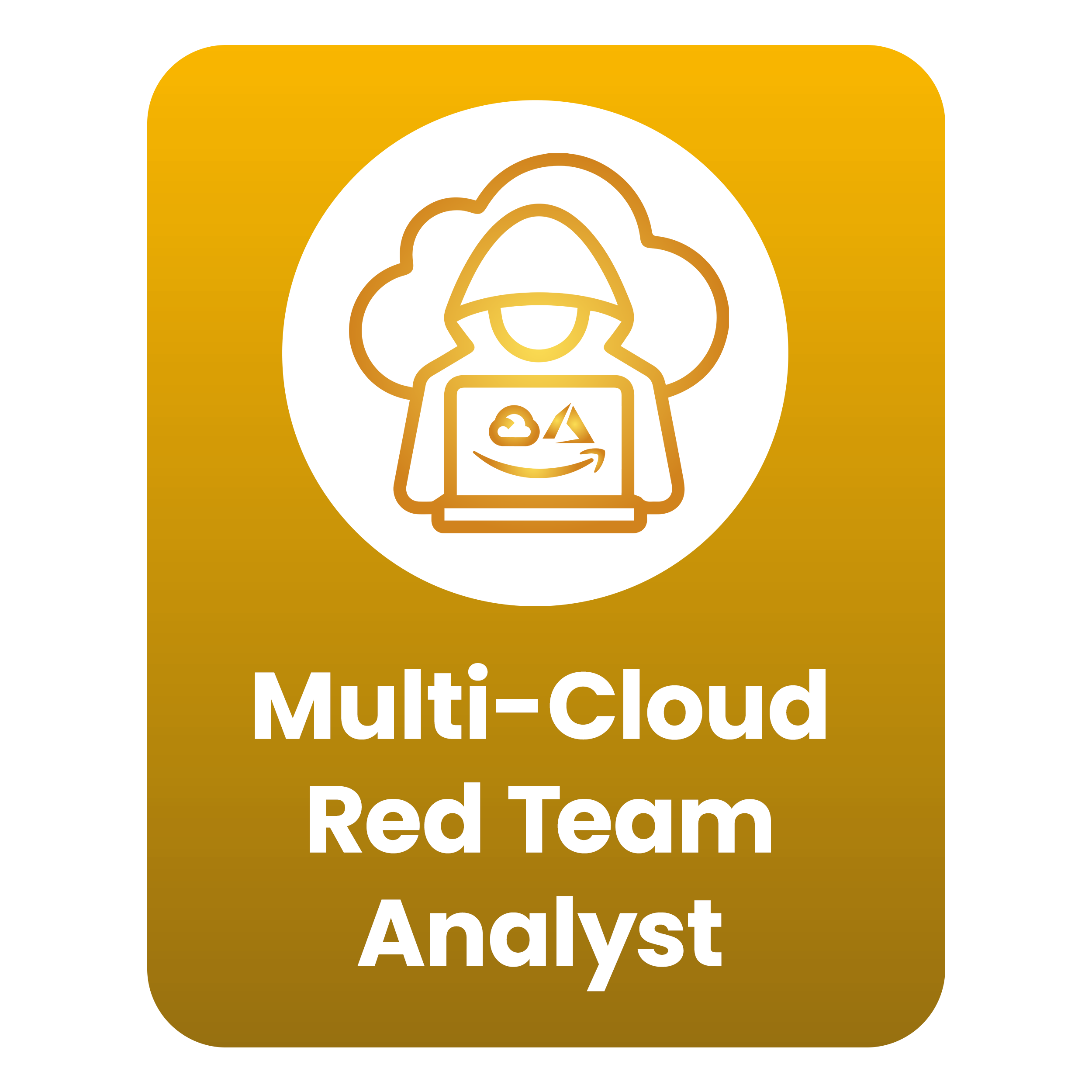 Multi-Cloud Red Team Analyst (MCRTA) badge